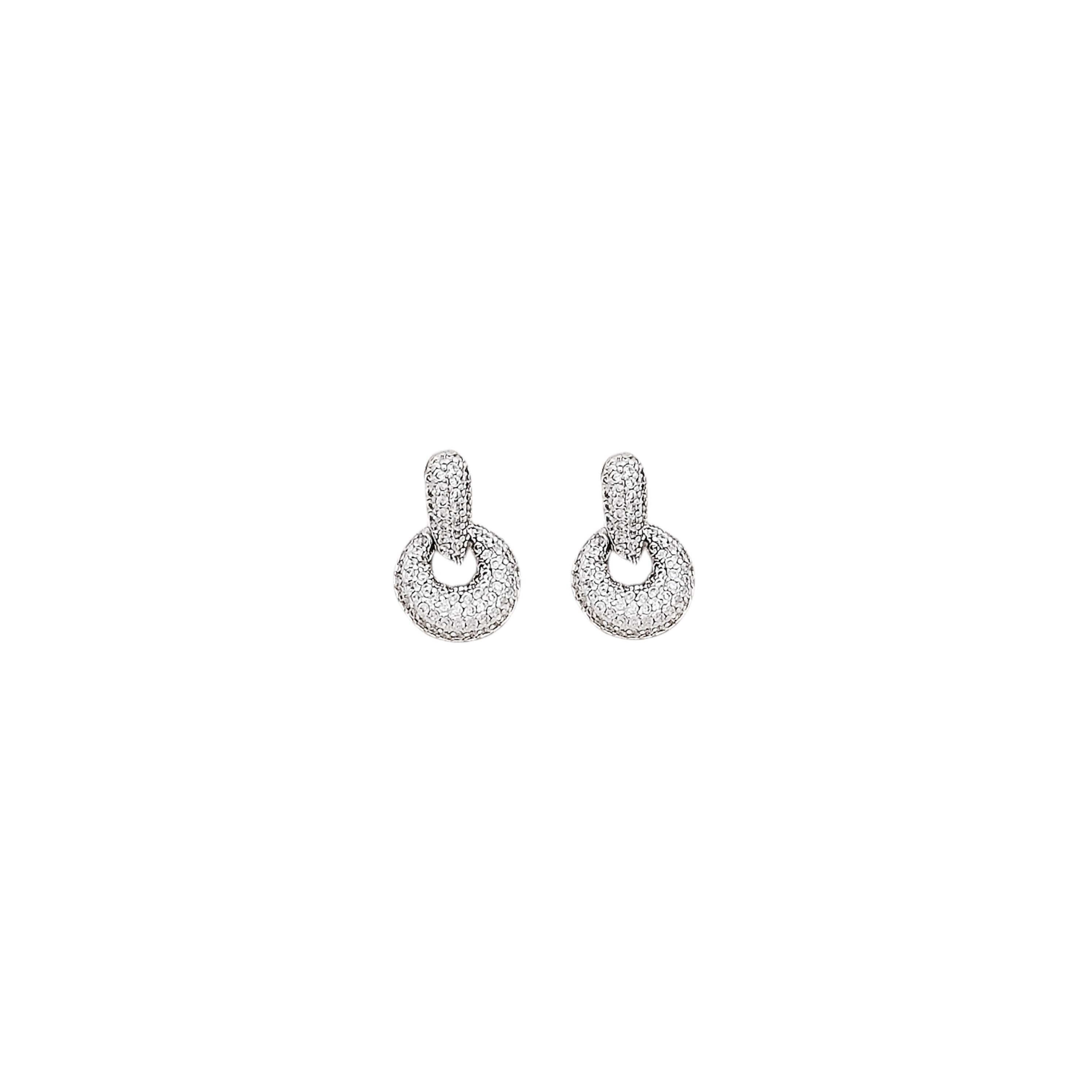 Aretes Silver Mini Oval Stud