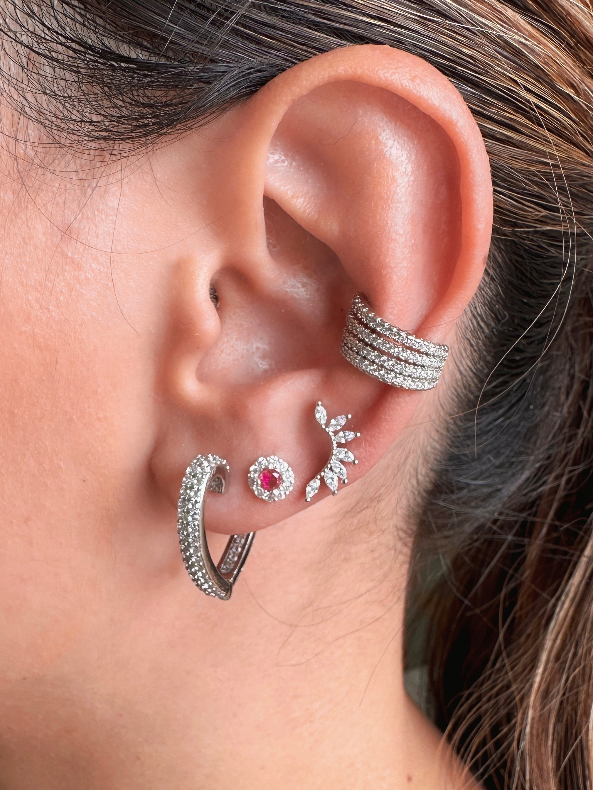 Aretes Golden Wing Stud