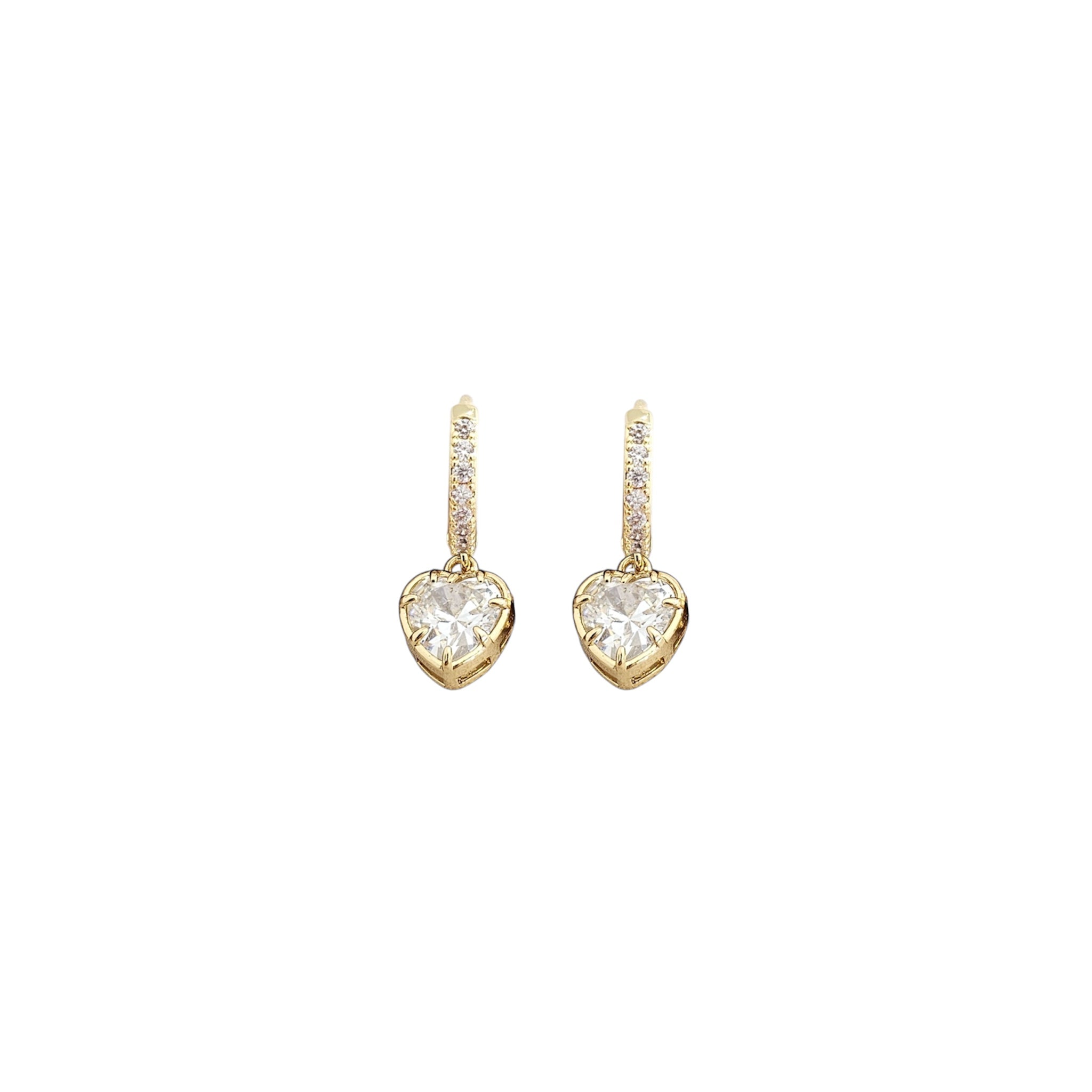 Aretes Lovely Golden Hoops