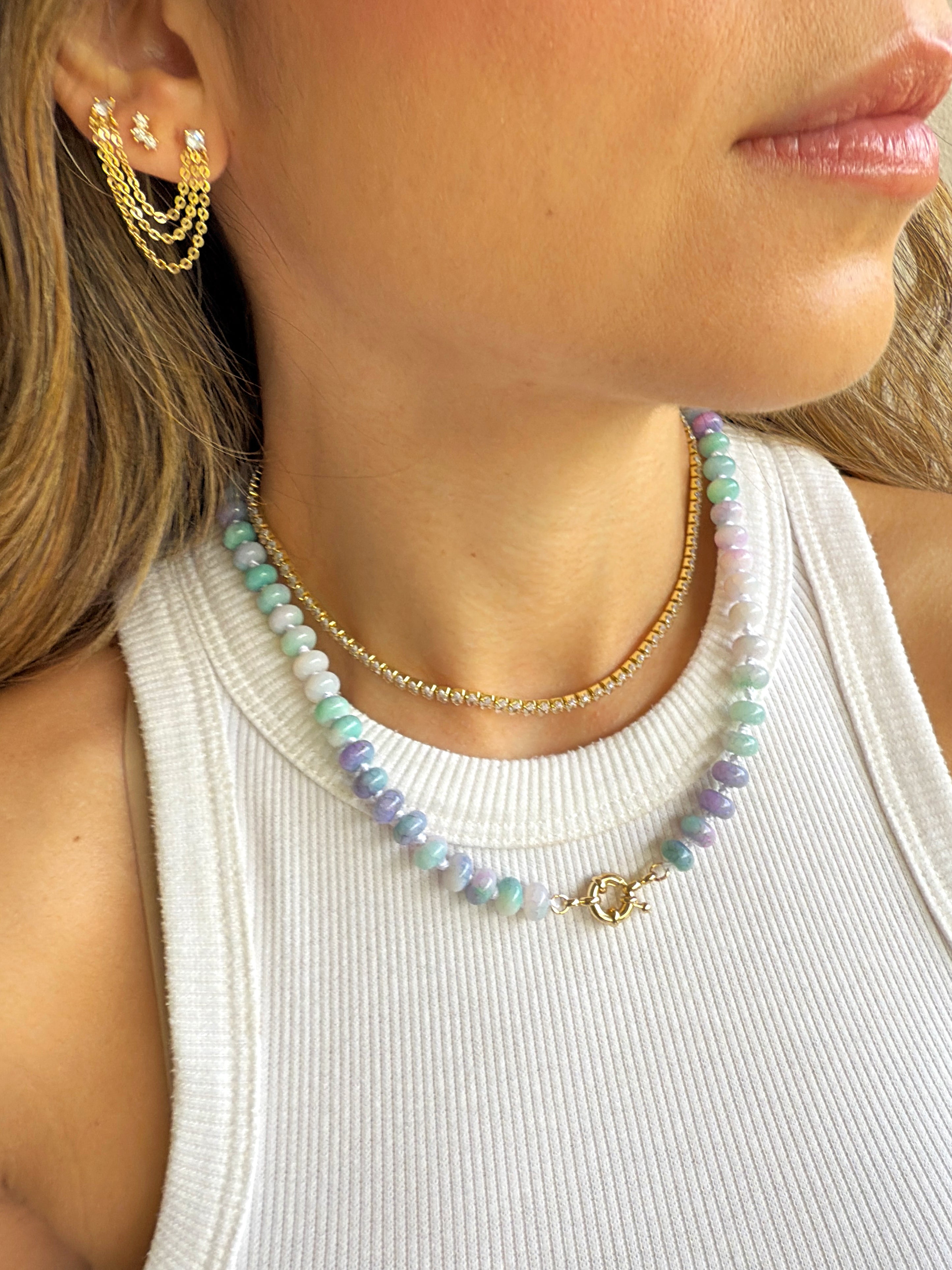 Arete Solitario Golden Chains