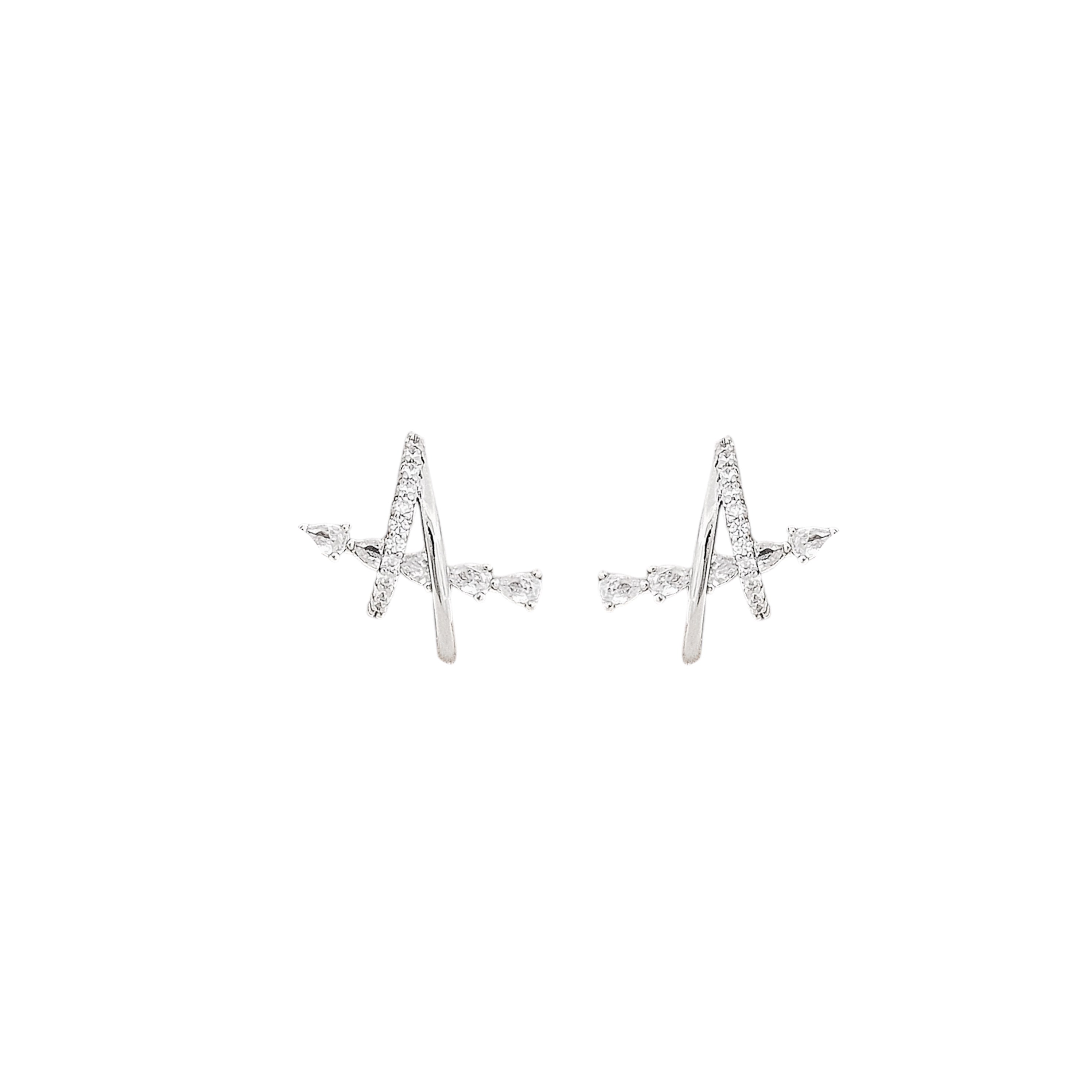 Aretes Silver Archway Stud