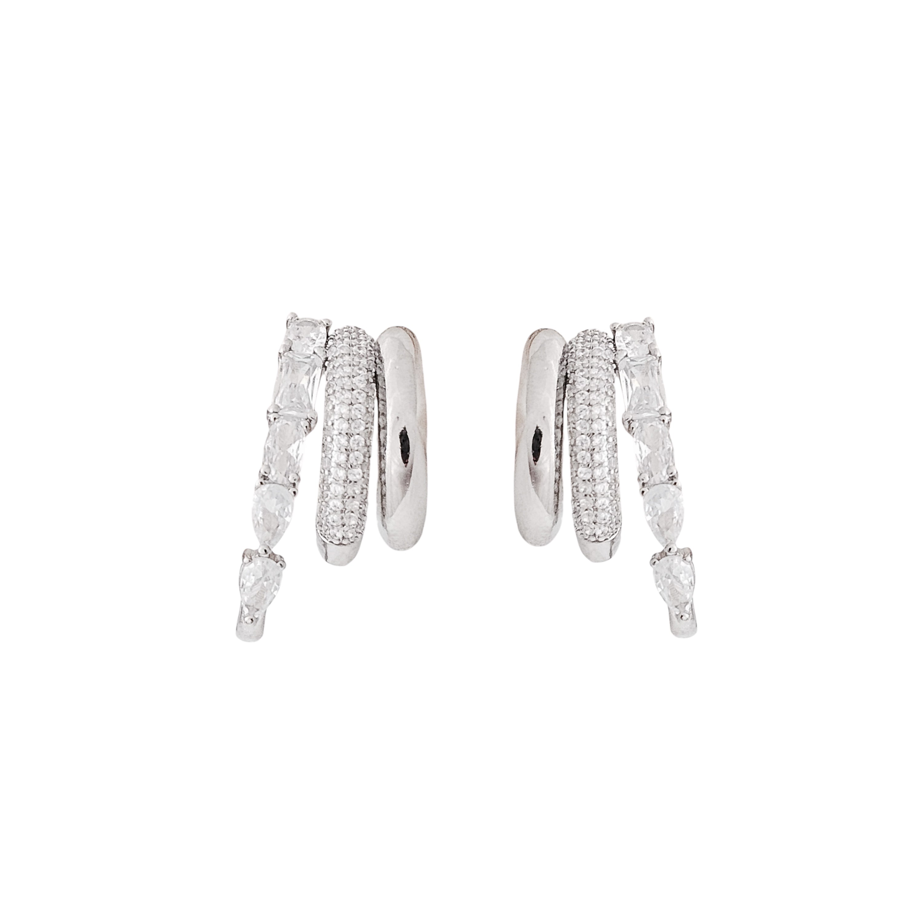 Aretes Triple Spark Stud