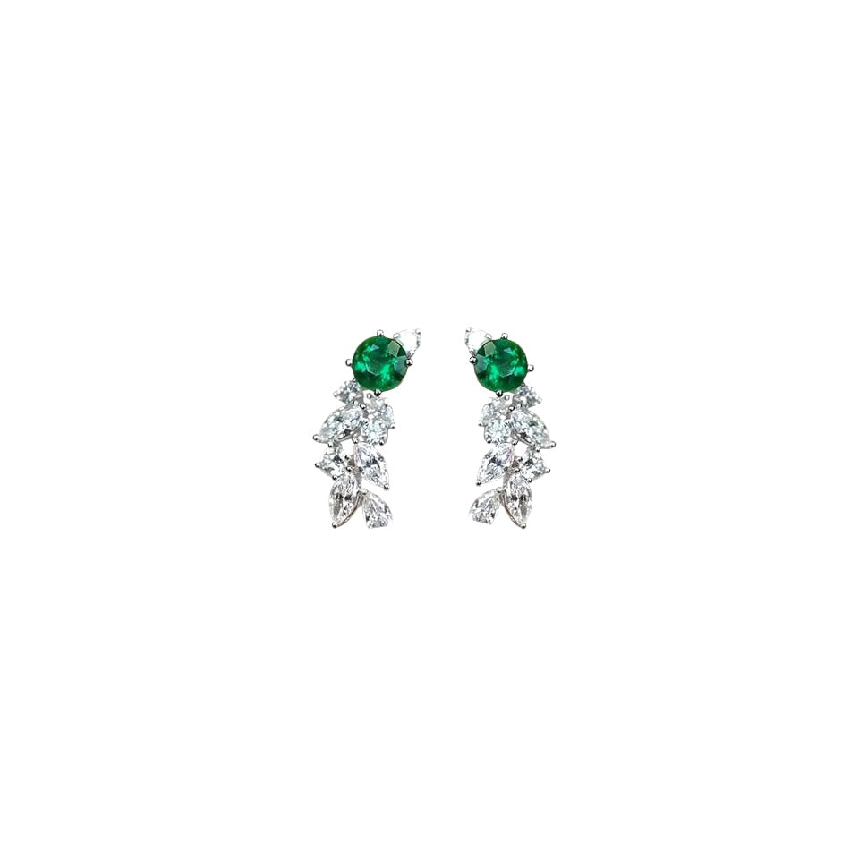 Aretes Green & Silver Crawlers