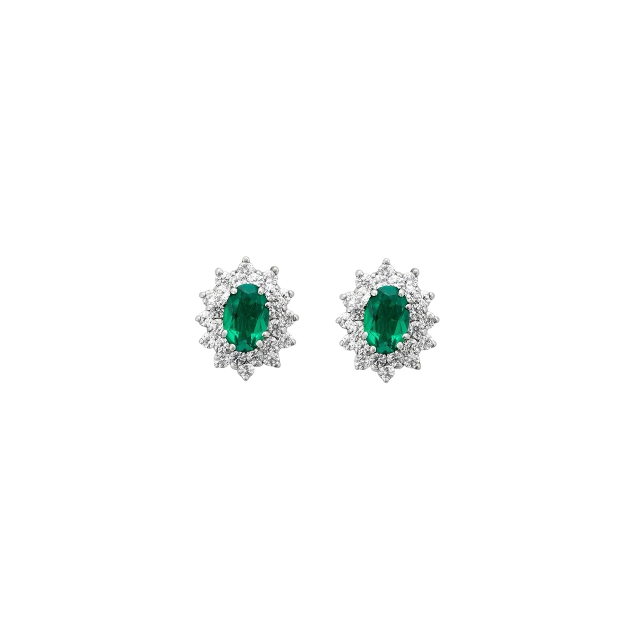 Aretes Green Moon