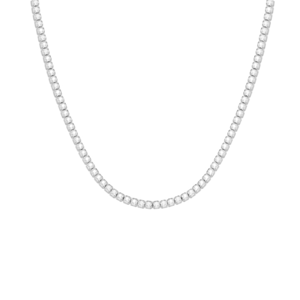 Silver Tennis necklace